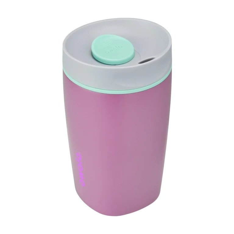 Owala SmoothSip Stainless Steel Coffee Tumbler, 12oz, Plum Perfect | Walmart (US)