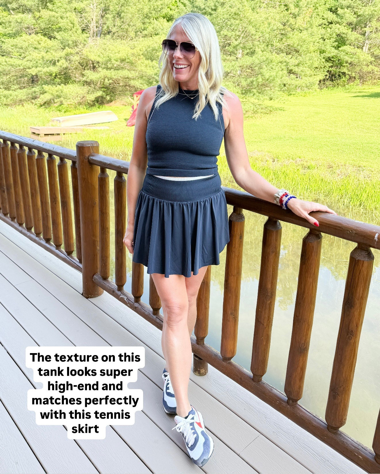 Size small skirt and medium cropped tank 

#LTKSummerEdit #LTKSeasonal #LTKStyleTip