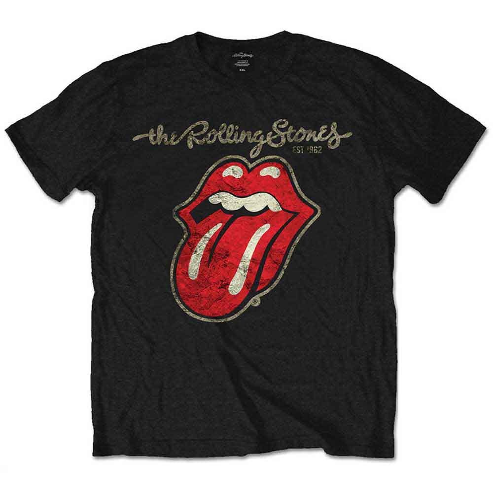 The Rolling Stones Kids T-Shirt: Plastered Tongue  (7-8 Years) | Walmart (US)