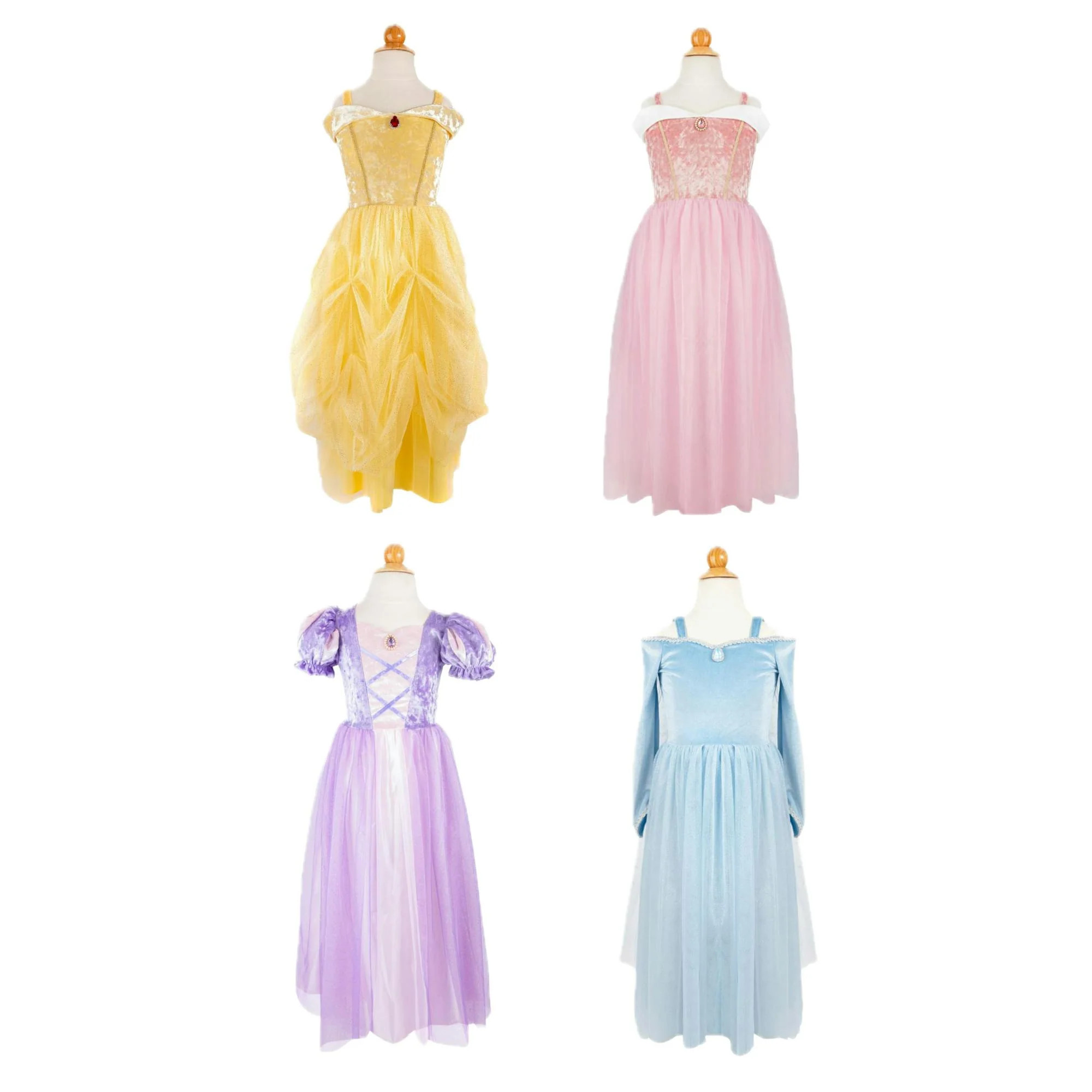 Deluxe Princess Gowns, Set of 4