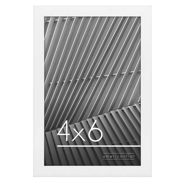 Thin Picture Frame With Shatterproof Glass Horizontal and Vertical Formats for Wall and Tabletop ... | Target