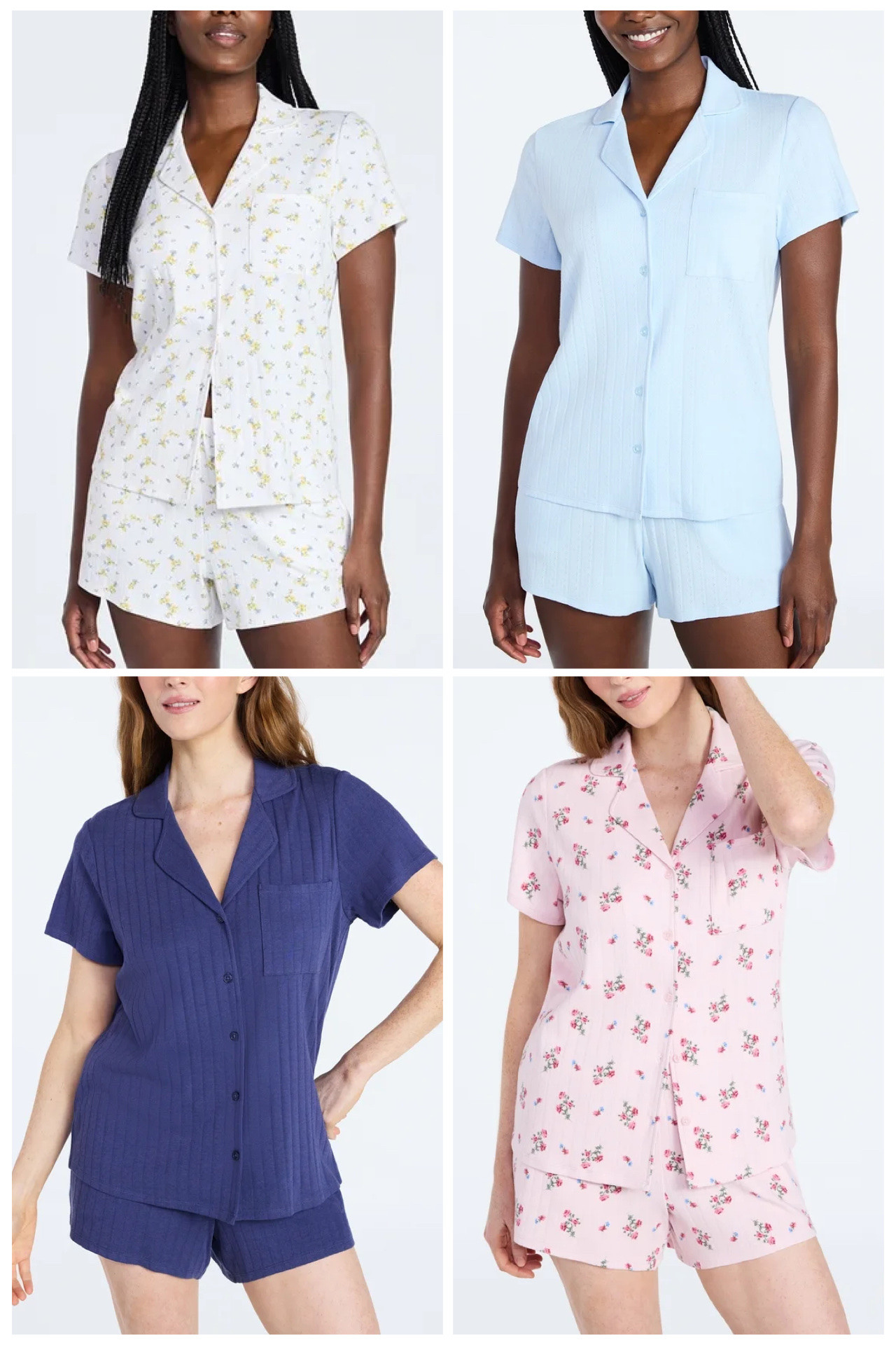 Pointelle pj set from Walmart! 

#LTKootd #LTKgrwm