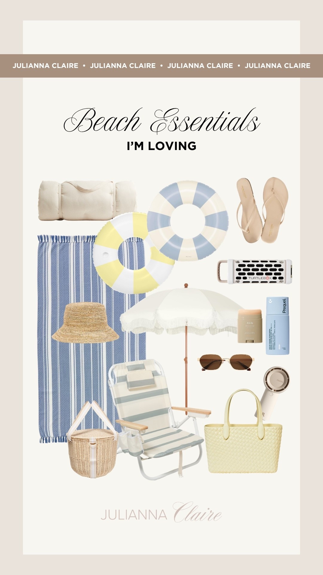 Beach essentials I am loving for summer 2026!

#LTKSwim #LTKSeasonal #LTKHome