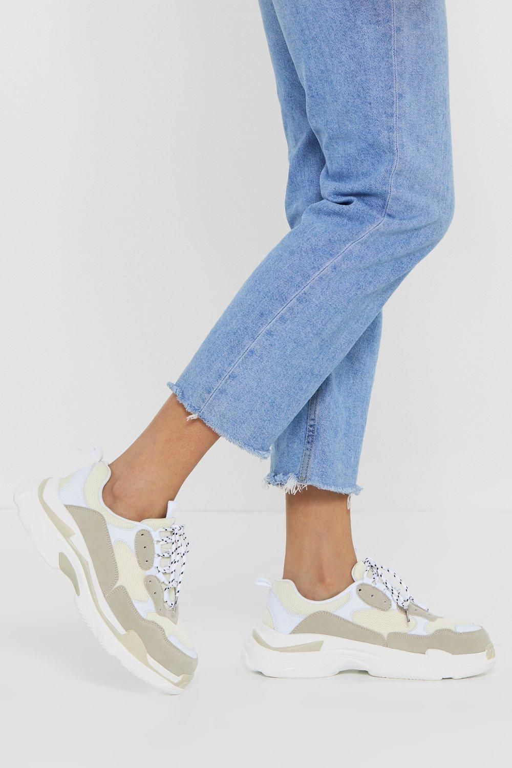 Off to a Running Start Chunky Sneakers | NastyGal (US & CA)
