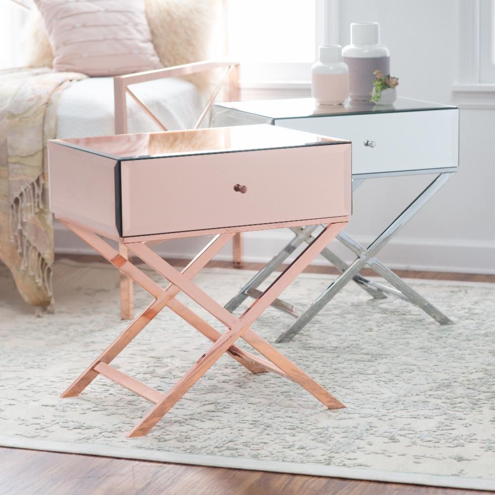 Belham Living Reflection Campaign Table | Hayneedle