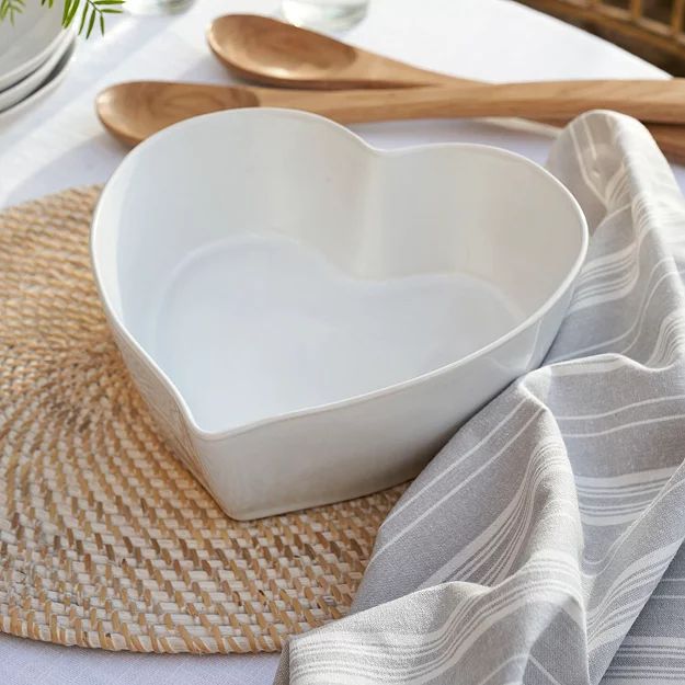 Porto Heart Oven Dish – Medium | The White Company (UK)