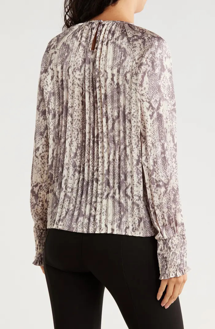 AREA STARS Long Sleeve Snake Print Top | Nordstromrack | Nordstrom Rack
