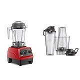 Vitamix E310 Explorian Blender, Professional-Grade, 48 oz. Container, Red & Personal Cup Adapter - 6 | Amazon (US)