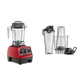 Vitamix E310 Explorian Blender, Professional-Grade, 48 oz. Container, Red & Personal Cup Adapter - 6 | Amazon (US)