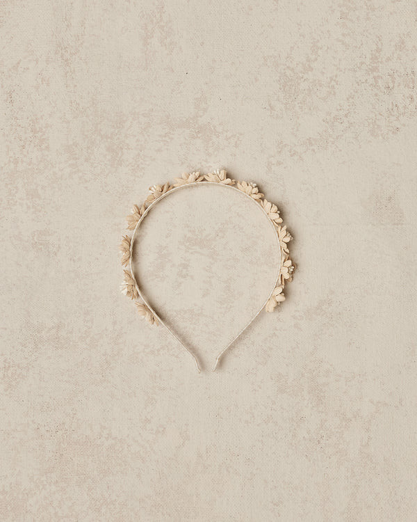 floral headband | natural | Noralee