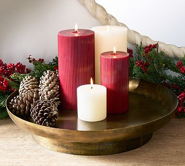 Antique Brass Pedestal Bowl | Pottery Barn (US)