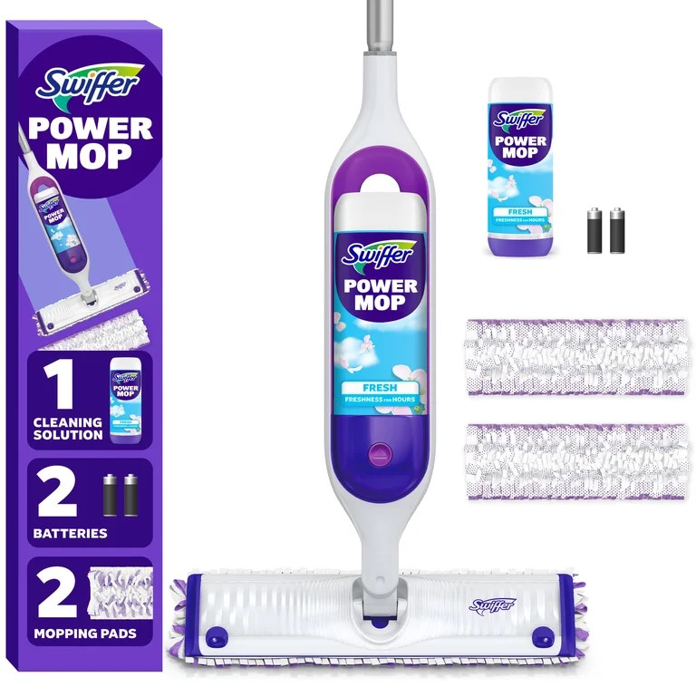 Swiffer Power Mop, Floor Cleaner, Tile, Vinyl, Laminate, Wood, Floor Cleaner, Cleaning Set | Walmart (US)