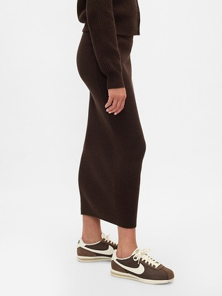CashSoft Rib Maxi Sweater Skirt | Gap (US)