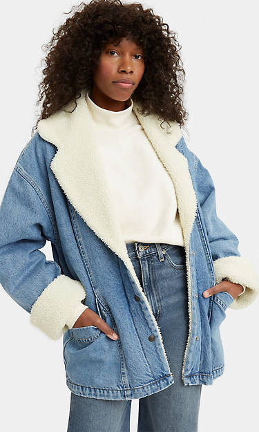 Retro Collar Sherpa JacketSustainable | Levi's (CA)