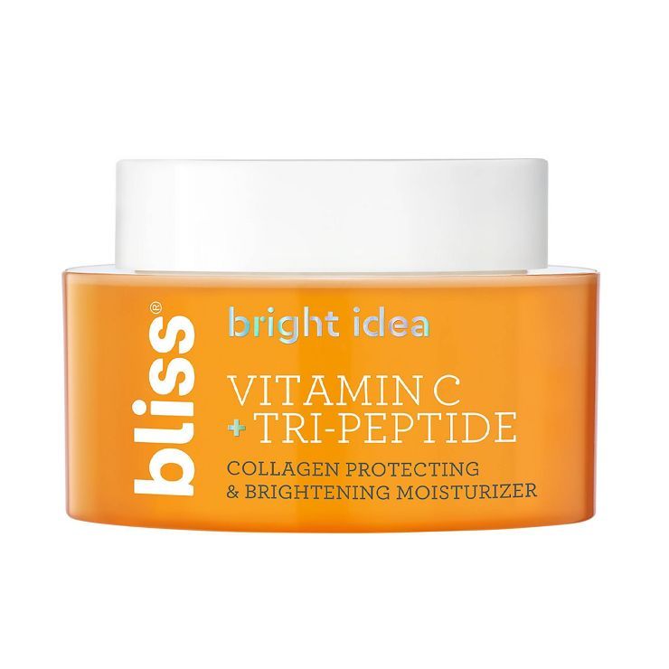 bliss Bright Idea Vitamin C + Tri-Peptide Collagen Protecting & Brightening Moisturizer - 1.7 fl ... | Target