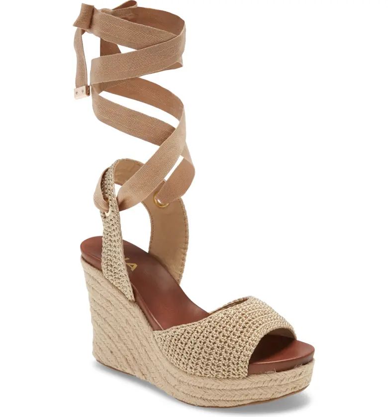 Yanet Espadrille Platform Wedge Sandal | Nordstrom