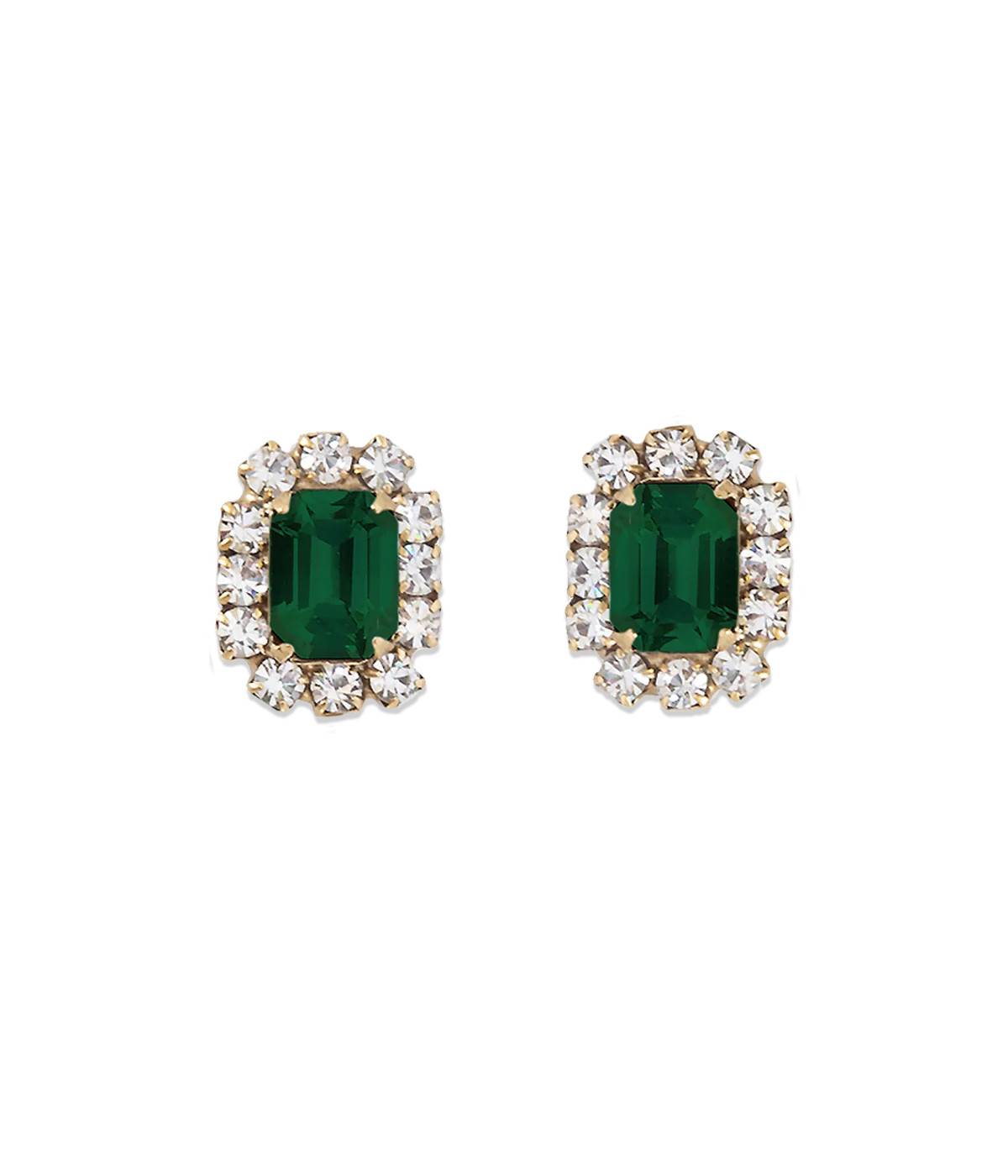 Tati Studs in Emerald | Loren Hope Designs