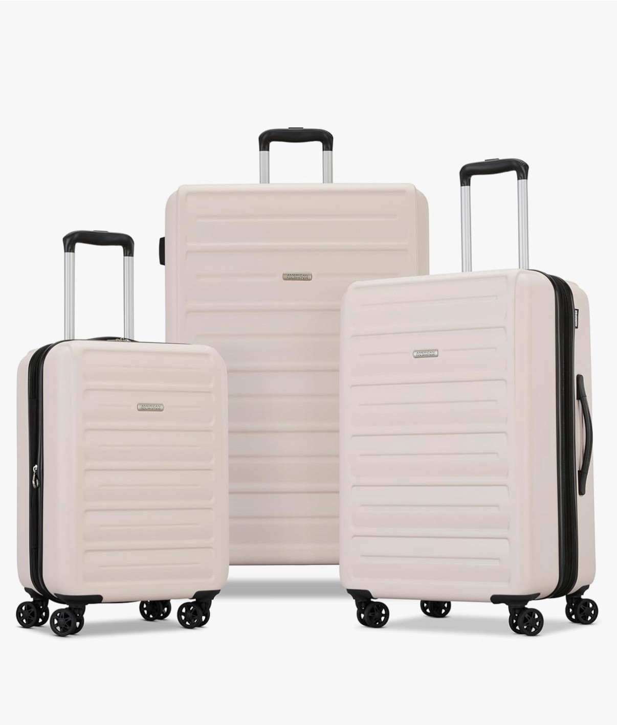 American Tourister. American Tourister Westridge Hardshell Luggage Set. 3 piece luggage set. Summer travel luggage. Cute luggage set. Affordable luggage set. Pink luggage set. Expandable luggage set. American Tourister Luggage Set. Luggage set. Hardshell Luggage set. Pink carry-on luggage. Pink checked luggage. 

#LTKSummerEdit #LTKSaleAlert #LTKItBag