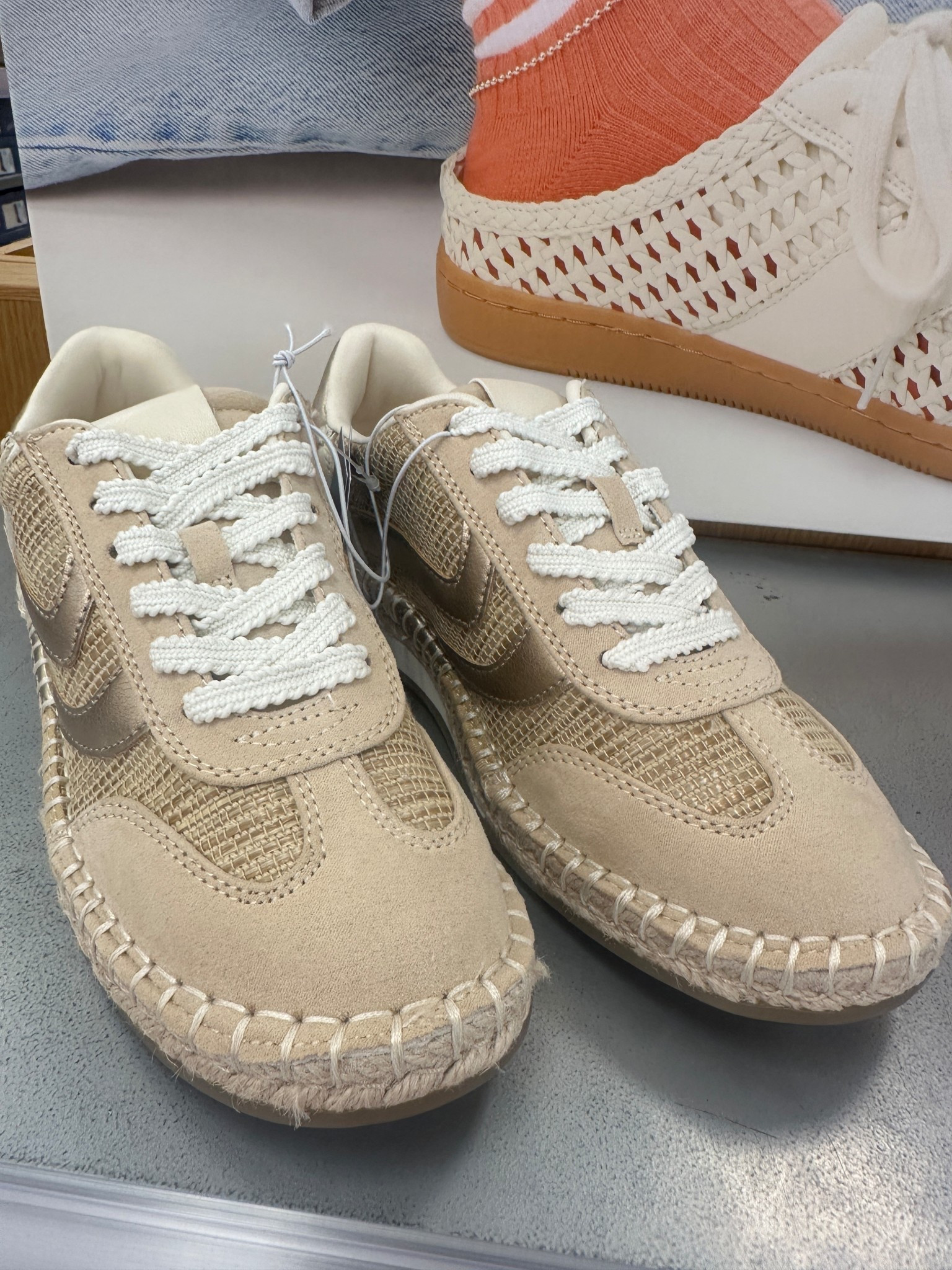 Neutral sneakers with ribbon detail laces


#LTKSeasonal