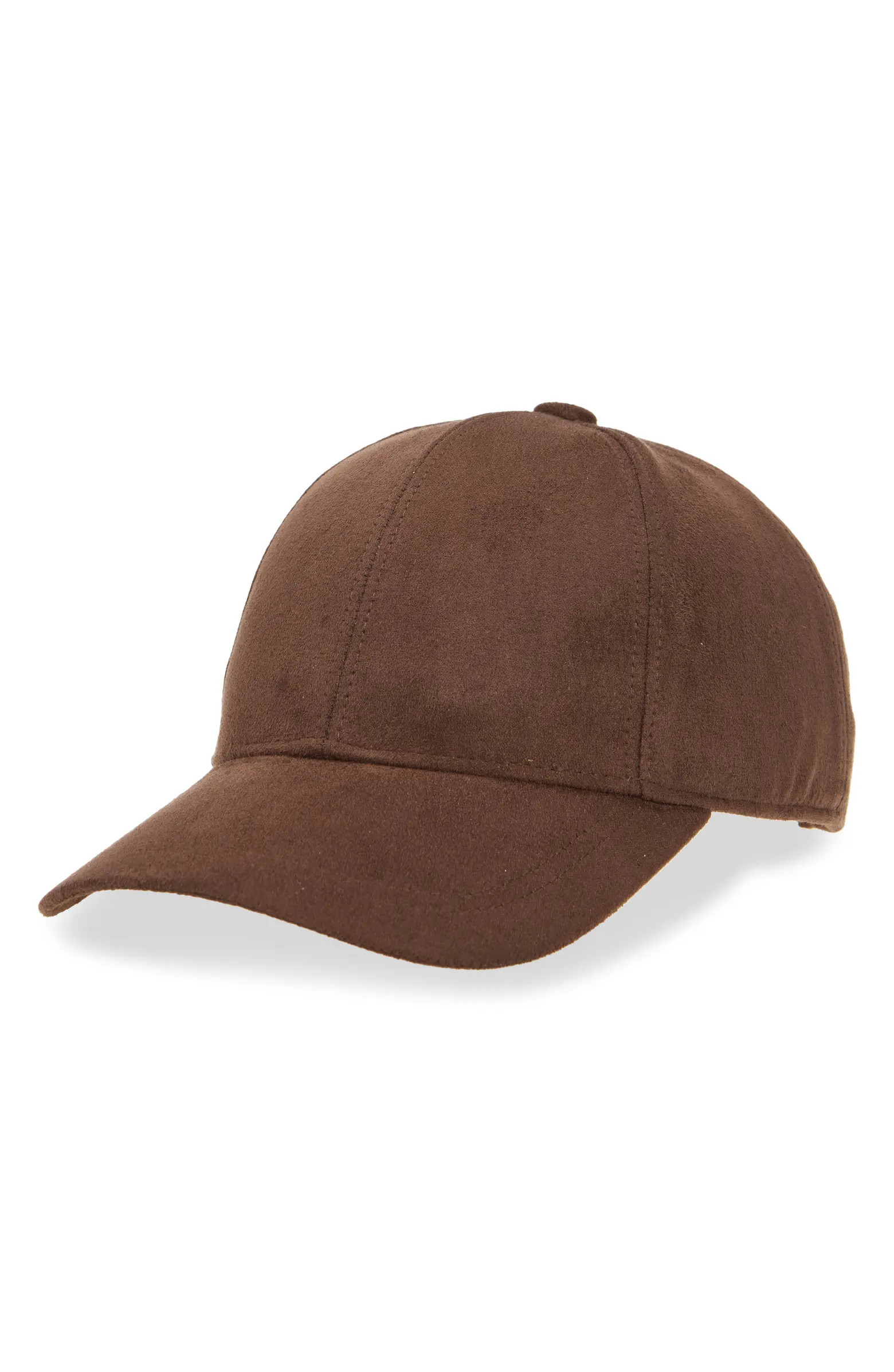 Nordstrom Faux Suede Adjustable Baseball Cap | Nordstrom | Nordstrom