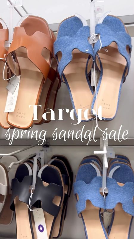 🎯Breaking News!! It’s Target Circle week and my favorite sandals are on sale w#for just $14!! They fit TYS, come in 5 colors, go with everything in your spring and summer wardrobe AND have memory foam for added comfort👏🏼👏🏼
⚠️Comment SANDAL for all the links & sizing info to be sent to you! 
⚠️ FOLLOW ME FIRST! You will not see my messages if you are not following me or you have your messages restricted in privacy settings.

Target haul, Target style, spring sandals, flat sandals, affordable fashion, summer shoes, what to pack, what to wear, how to style, style in a budget, Hermes inspired, vacation outfit, over 40 fashion, Target fashion finds, Target shopping, mom style



#LTKxTarget #LTKsalealert #LTKVideo
