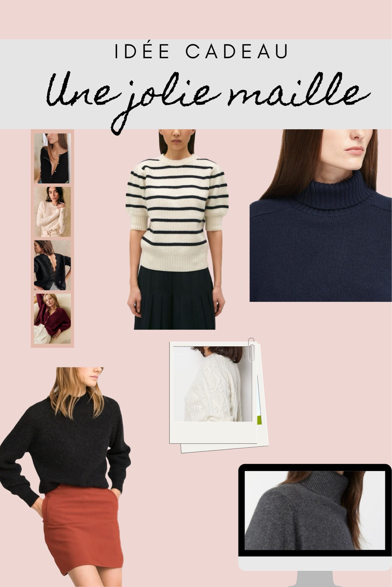 Idée cadeaux pour une fan de mode : une jolie maille 

#LTKGiftGuide #LTKSeasonal #LTKHoliday