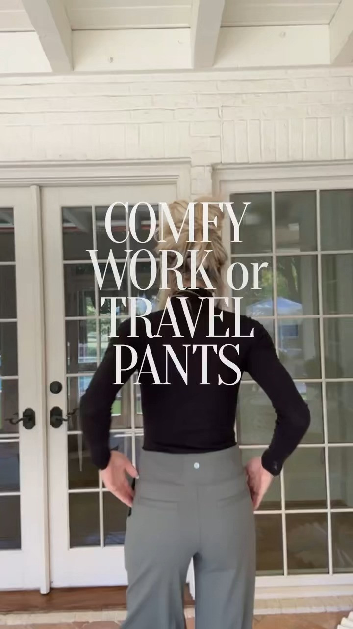 ✨Found: the pants that do it all. Whether I’m running to meetings, hopping on a flight, or just wanting to feel pulled together without sacrificing comfort—these pants are IT.

Soft, flattering, and somehow still chic? Yes, please. You can dress them up with a blazer or cozy up in them with a tee and sneakers. Truly the perfect blend of comfy and cute.

🖤 Tap to shop my favorite work + travel pants that feel like pajamas but look like you tried. Because we love a good life hack.

#TravelStyle #ComfyChic #WorkwearFavorites #AmazonFinds #LTKtravel 

 #LTKU #LTKStyleTip #LTKTravel