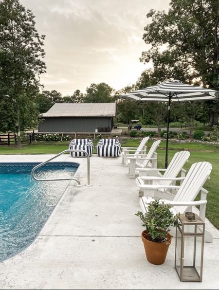 Pool patio furniture and decor! 

#LTKSeasonal #LTKSwim #LTKHome