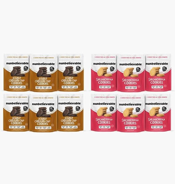 6pk Double Chocolate + Snickerdoodle | Amazon (US)