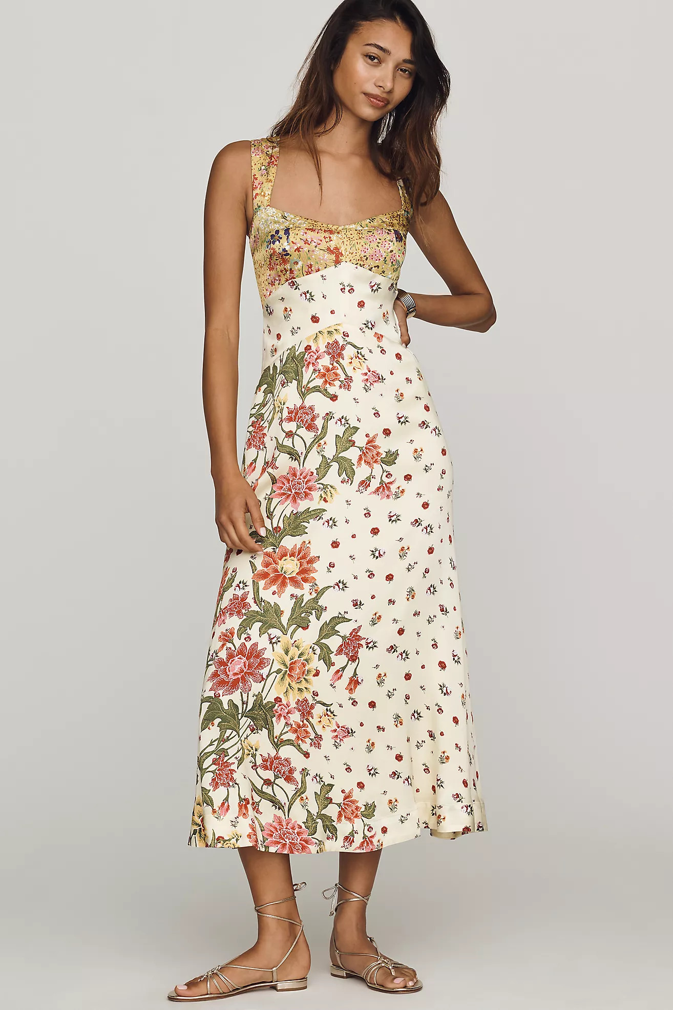 Jocelyn Sleeveless Slip Midi Dress by Maeve | Anthropologie (US)