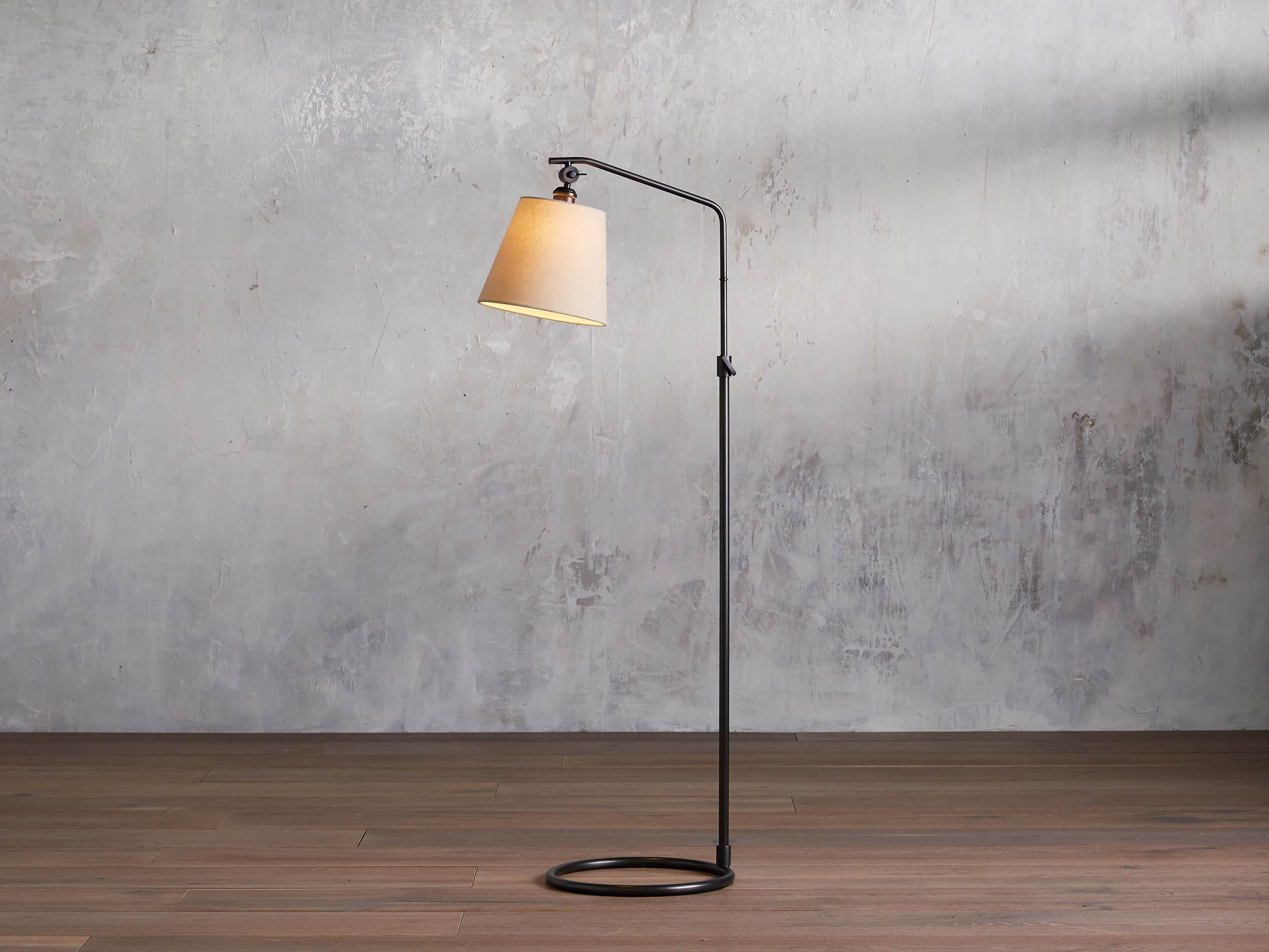 Kellen Bronze Floor Lamp | Arhaus