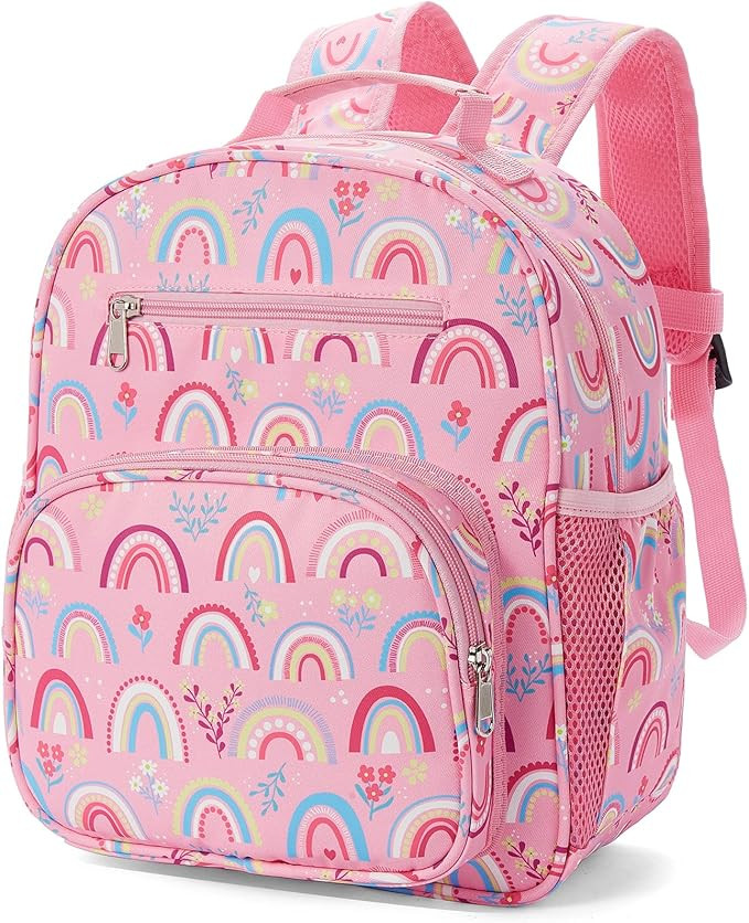 Telena Kids Backpack for Boys Girls, Cute Water Resistant Toddler Preschool Backpack with Adjusta... | Amazon (US)