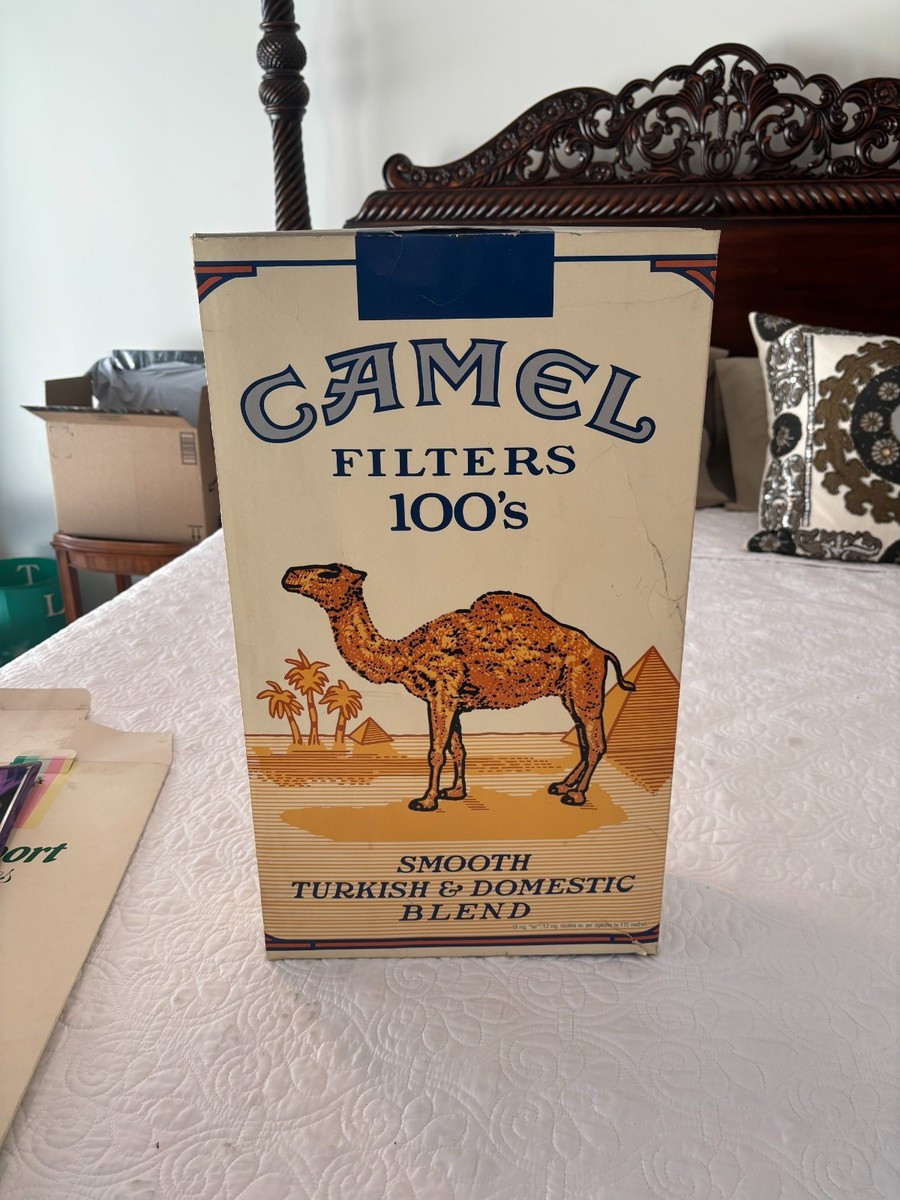 Vintage Camel Oversized Store Display Pack \u2013 22\u201d Tall x 13\u201d Wide \u2013 RARE | eBa... | eBay US