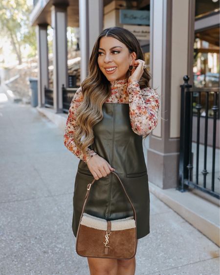 The cutest Thanksgiving and fall outfits. Wearing xs petite in dress and xs in floral top. 

Abercrombie dress
Leather dress
Leather mini dress
Blazer dress
Layers
How to layer for fall
Fall dress
Thanksgiving outfit



#LTKHoliday #LTKSeasonal #LTKsalealert
