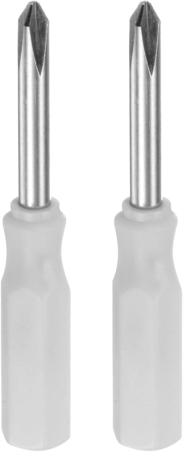 Generic 2Pcs PH1 Mini Phillips Screwdriver 3mm Magnetic Cross Head 45mm Length for Small Applianc... | Amazon (US)