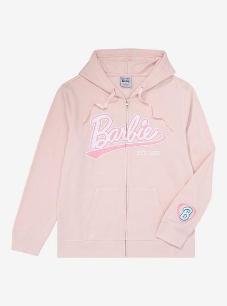 Barbie Script Zippered Hoodie - BoxLunch Exclusive | BoxLunch