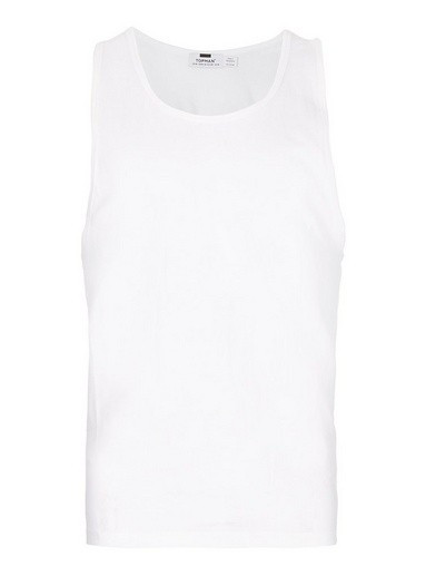 Mens White Ultra Muscle Fit Tank Top | Topman US