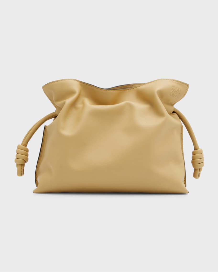 Flamenco Drawstring Knot Clutch Bag | Neiman Marcus