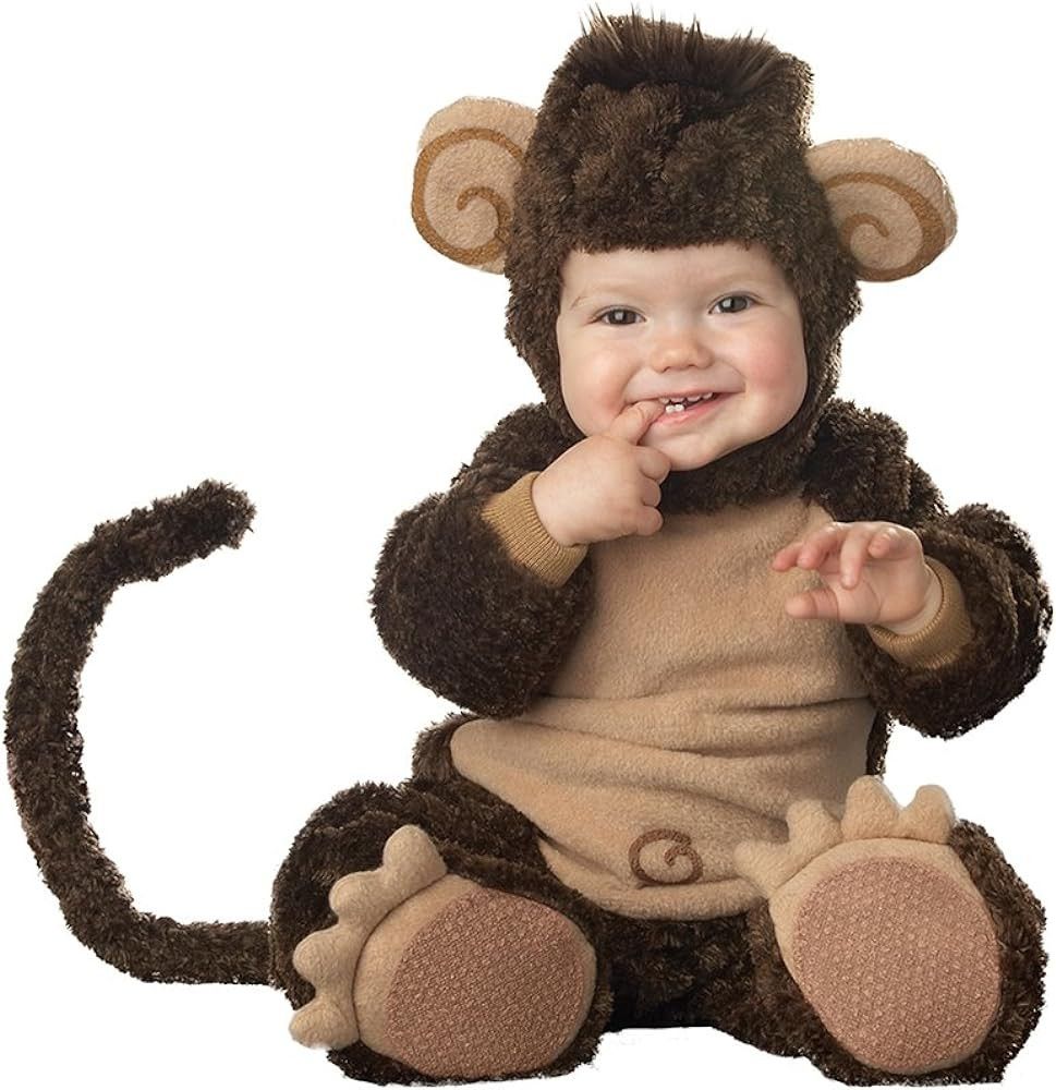 Fun World InCharacter Baby Lil' Monkey Costume | Amazon (US)