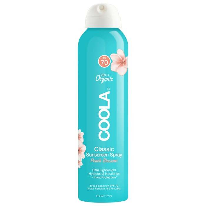 Classic Body Organic Sunscreen Spray SPF 70 Peach Blossom - COOLA | Sephora | Sephora (US)