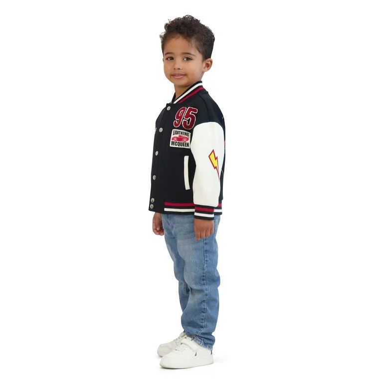 Disney Pixar Cars Toddler Boy Bomber Jacket, Sizes 12M-5T - Walmart.com | Walmart (US)