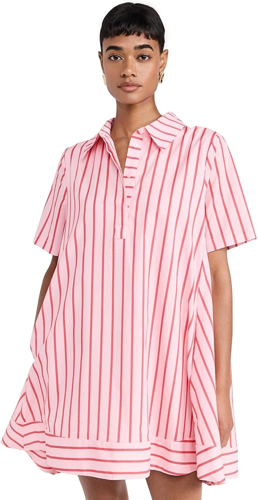 English Factory Stripe Sleeveless Maxi Dress | Amazon (US)