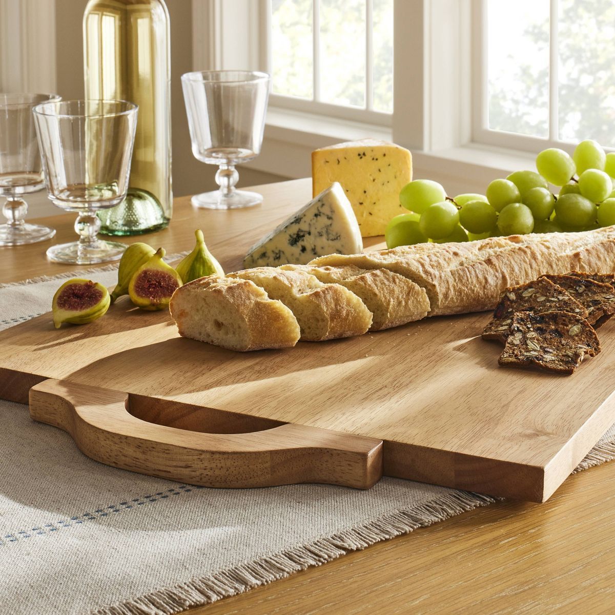 Large Handled Serving Board Brown - Threshold™ designed with Studio McGee | Target