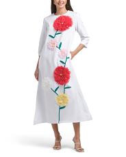 3d Applique Maxi Dress | TJ Maxx