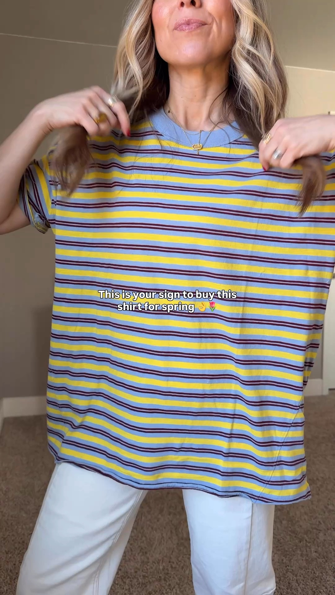 Such a cute spring oversized tee! 

#LTKootd #LTKgrwm #LTKmomlife