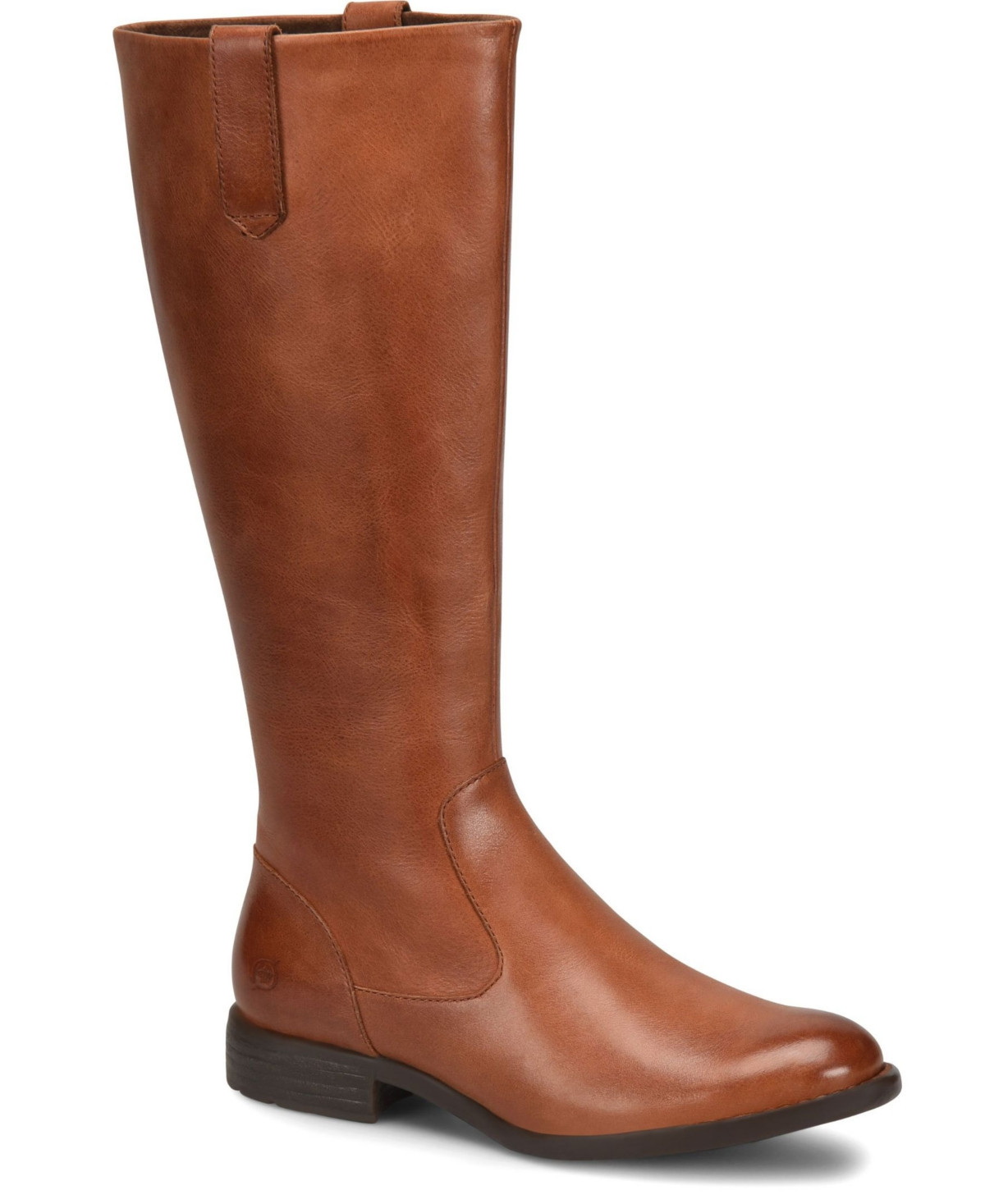 Born Women's Shaunie Round Toe Riding Boots - Brown | Macy's