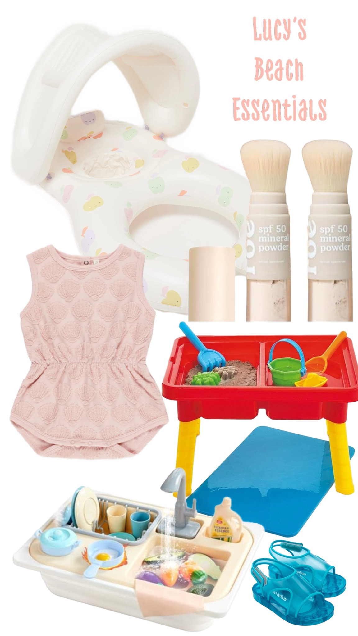 Beach essentials for a 1 year old! 

#LTKKids #LTKBaby #LTKSummerEdit