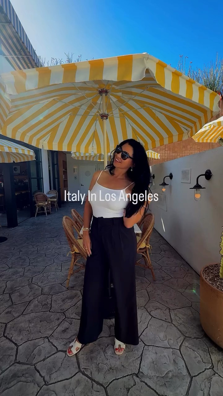 Transported to Italy right in LA! 🍝✨ 
My lunch at @marcopolotrattoriala was a total dream. We indulged in the most incredible homemade Pasta alla Vodka, perfectly peppery Cacio e Pepe, and the crispiest Fried Calamari.

The Goat Cheese Stuffed Peppers were incredible, and the warm Focaccia bread, drizzled in olive oil, melts in your mouth.🥖

If you love finding fun restaurant recommendations, MarneysTidbits.com 🌸 is your go-to guide! I’m always sharing my favorite culinary finds on my blog at marneystidbits.com. 🌸

Be sure to follow @marneys_tidbits on Instagram for more fun restaurant and lifestyle tips. 🌸 

#businesscasualworkwear#datenightoutfits #traveloutfits #workoutfits #summeroutfits

#LTKvlog #LTKSaleAlert #LTKfoodie