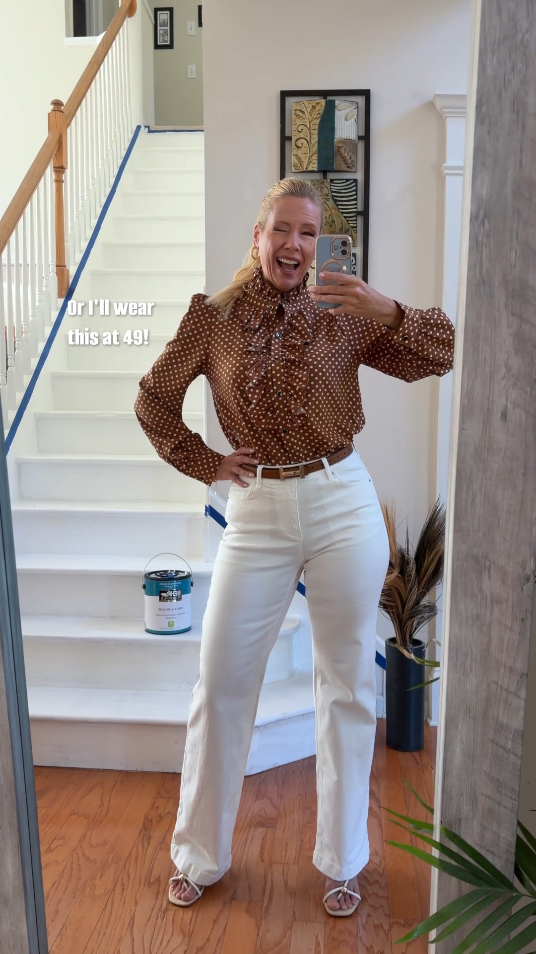 This 🥱 or that 🤩? 

FYR: I’m 5’7“-wearing these jeans in size M/Long (33“inseam). Great with heels! I love that they are available: long (33“) regular (31“) and petite (28“)! They are thin and soft- perfect for summer! 

#LTKOver40 #LTKgrwm #LTKootd