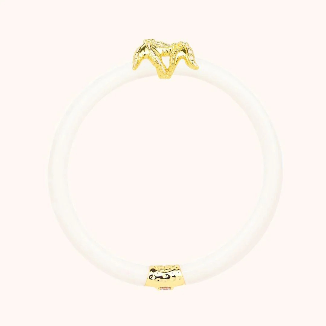 Fauna Starfish All Weather Bangle® (AWB®) - Ivory | BuDhaGirl